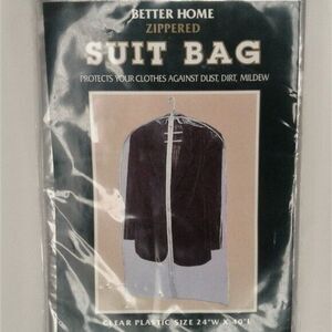 Better Home Zippered Suit Bag 24" x 40" NEW